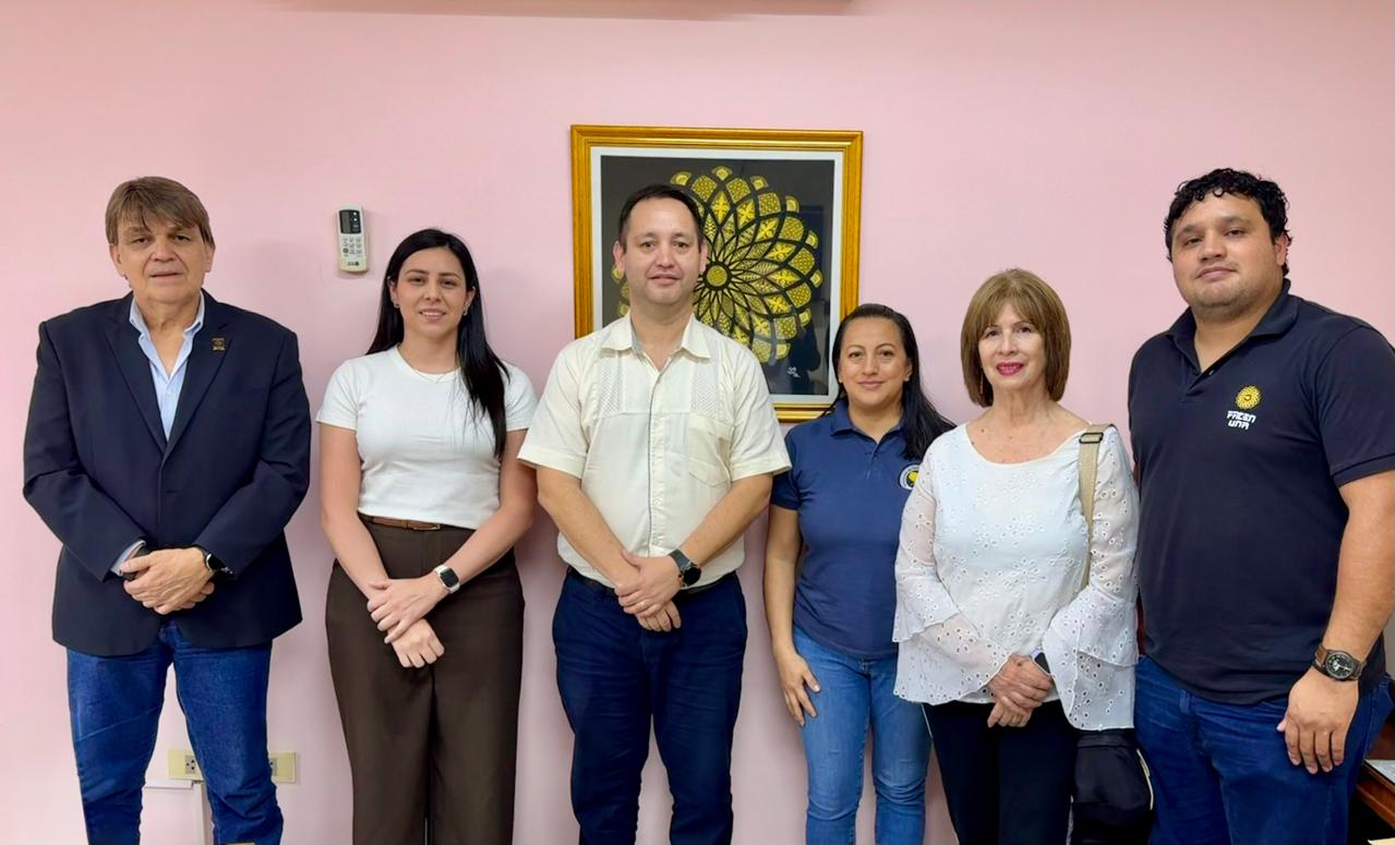 Visita institucional de la AGP a las autoridades de la FACEN