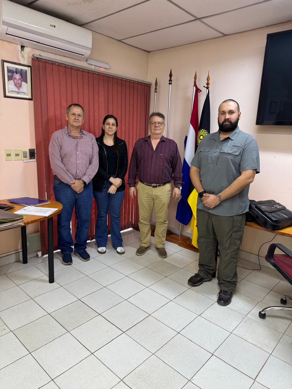 Reunión de la Comisión Directiva de la AGP con el Departamento de Geología y la FaCEN